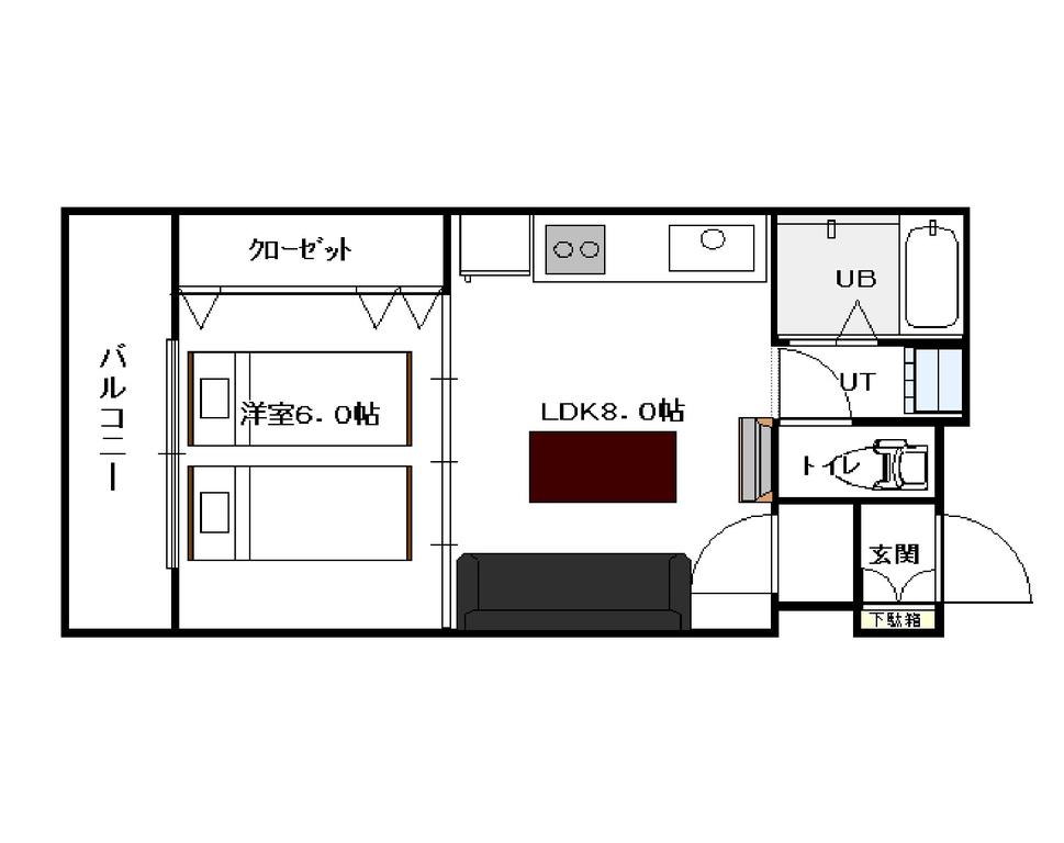 Service Apartment Sapporo nakajimakouen702