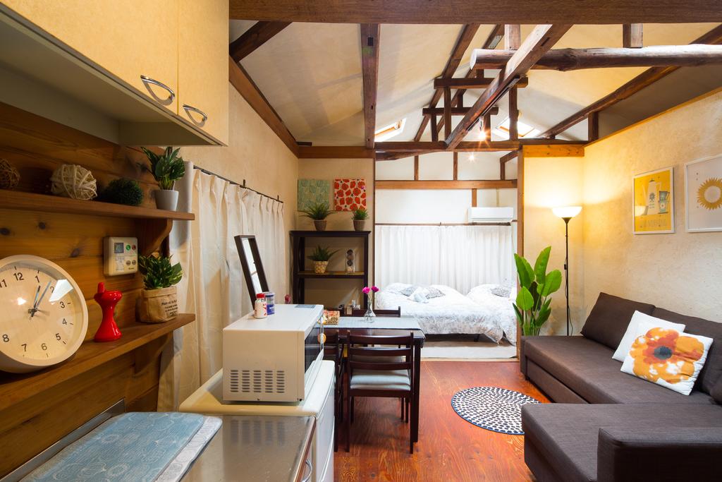 Traditional Room Surrounded by Trees