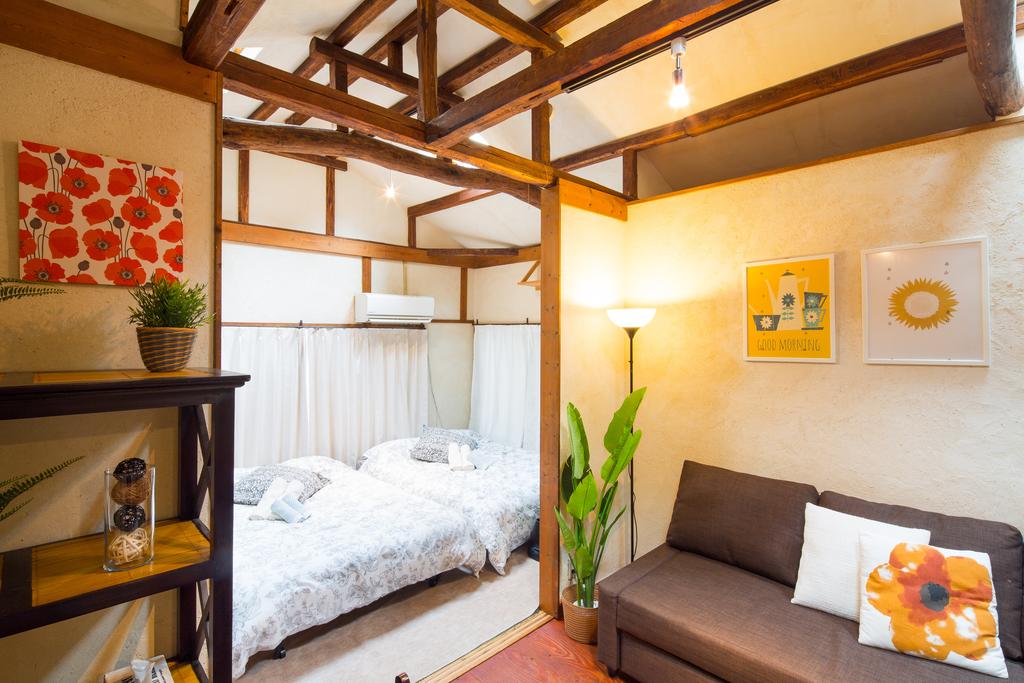 Traditional Room Surrounded by Trees