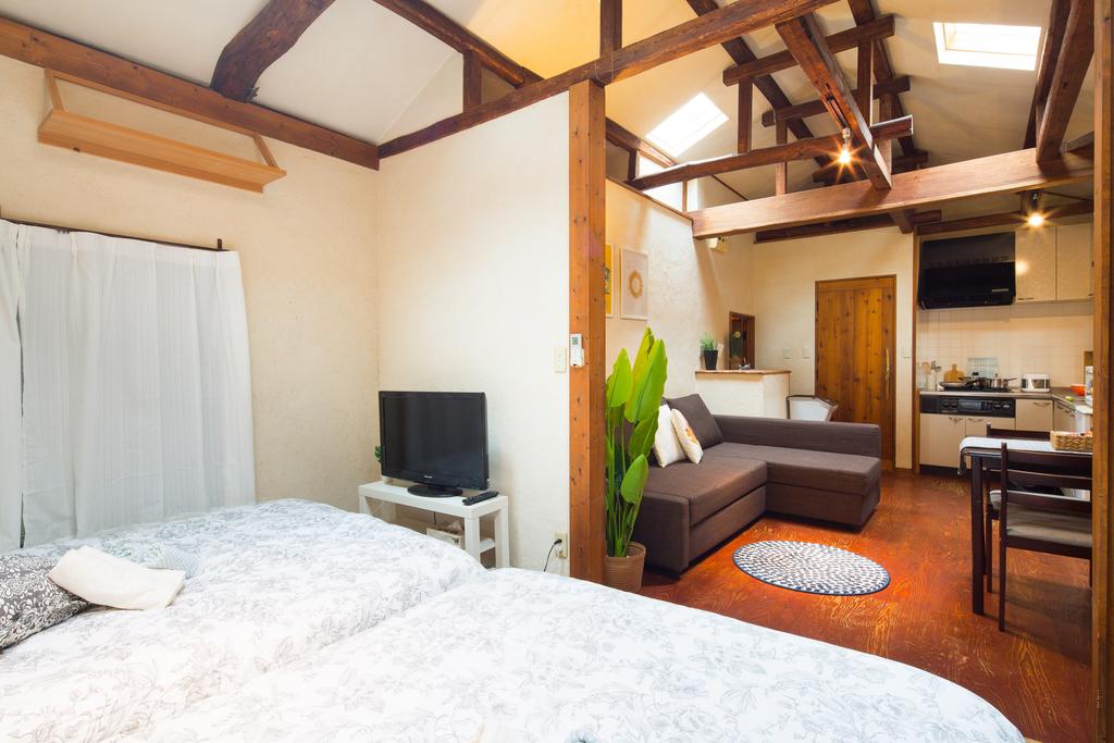 Traditional Room Surrounded by Trees