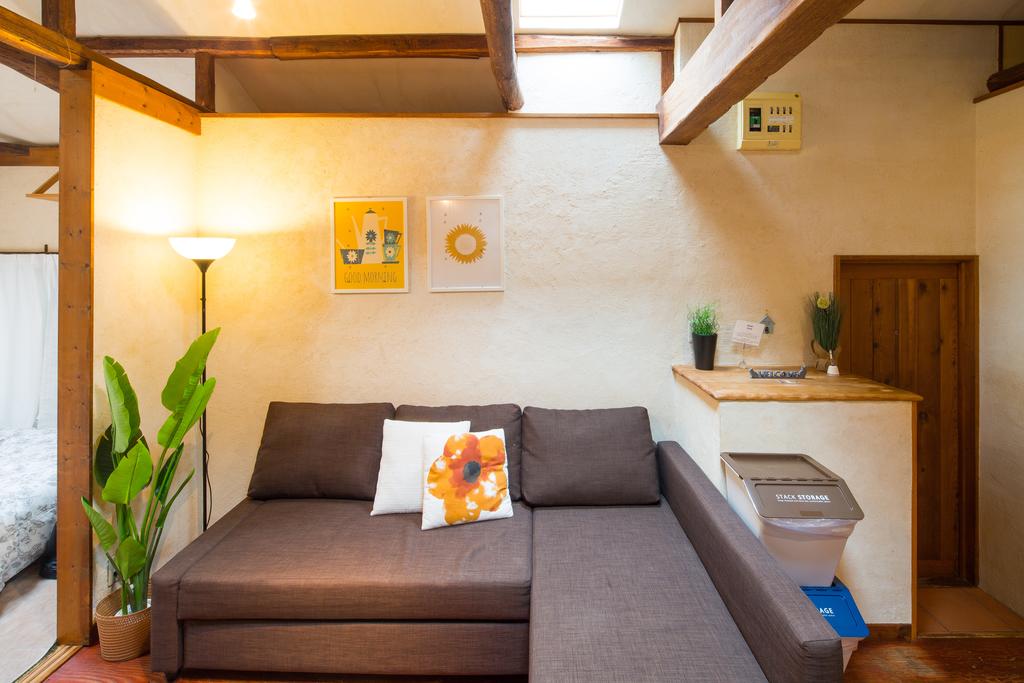 Traditional Room Surrounded by Trees