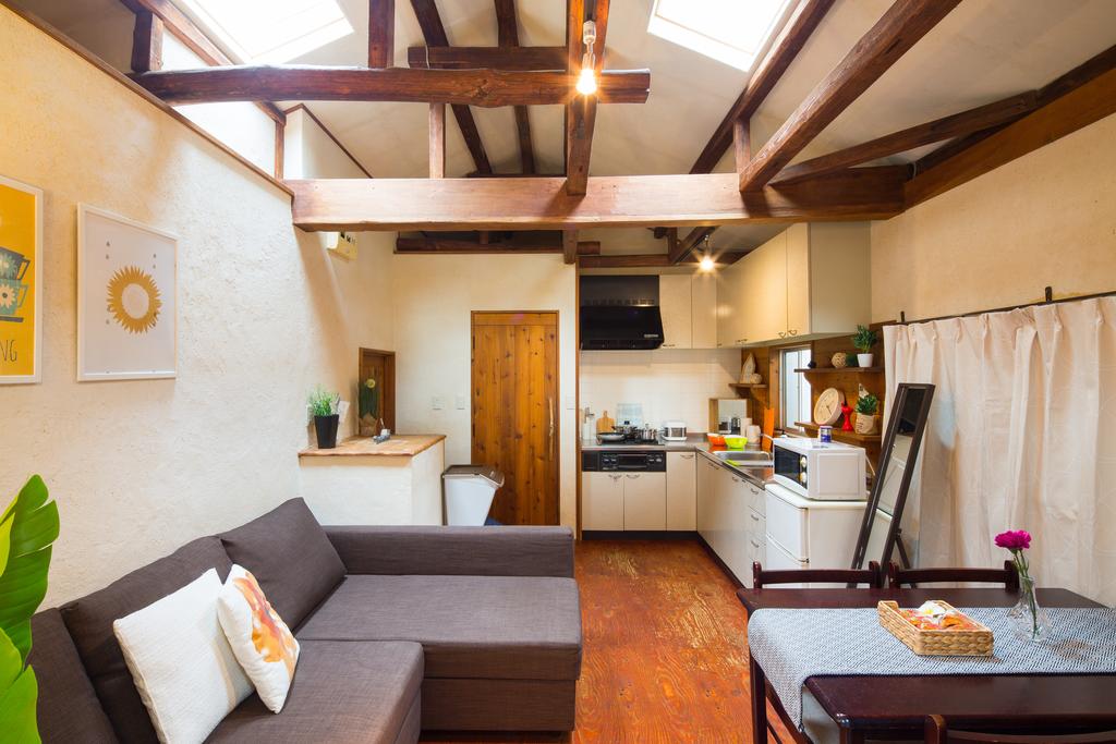 Traditional Room Surrounded by Trees