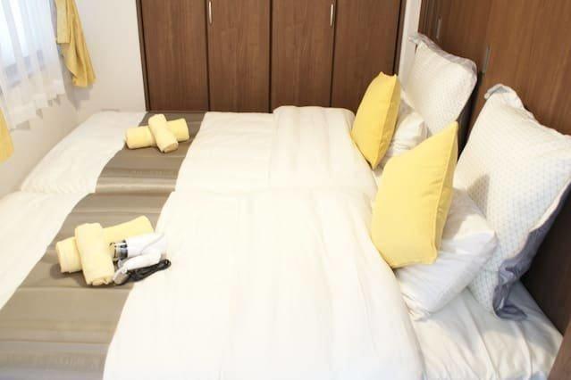 401 At the Central of Shinsaibashi 5Bed for 8PAX