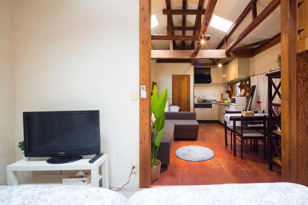 Traditional Room Surrounded by Trees